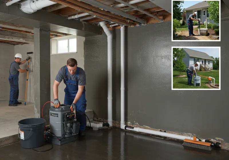 Basement Waterproofing and Flood Prevention process in Chattahoochee Hills, GA